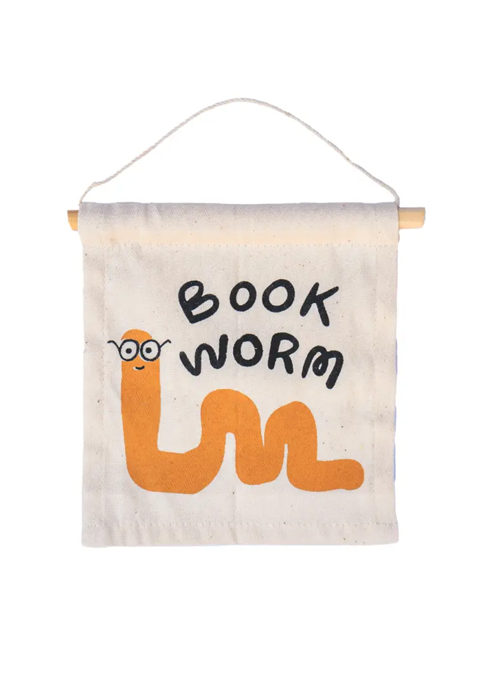 Book Worm Hang Sign
