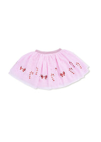Tutu Skirt - Candy Cane Bows