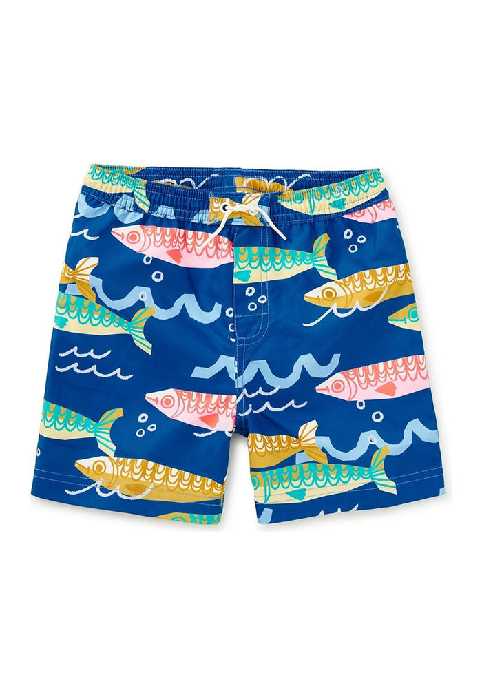 Mid-Length Swim Trunks - Sardinas Del Mar