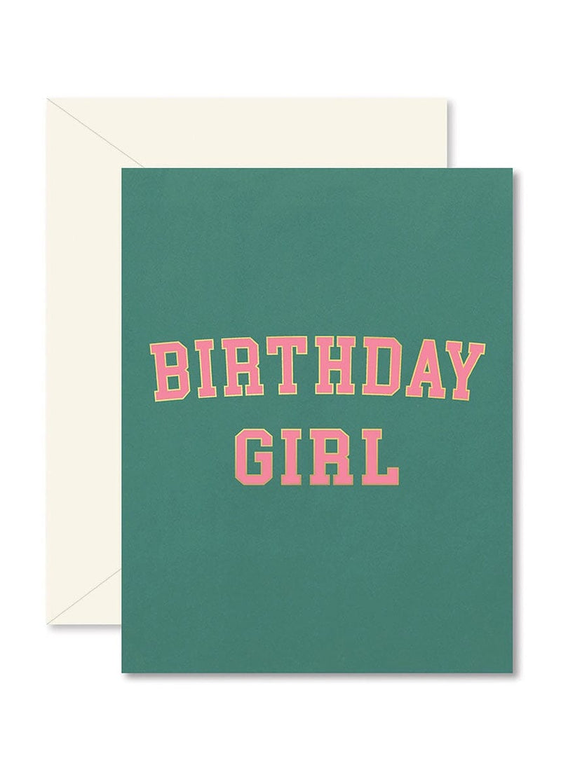 Birthday Girl University Card