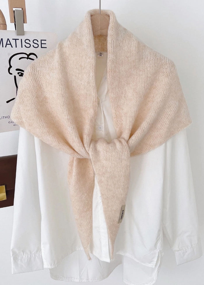 Triangle Scarf - Beige