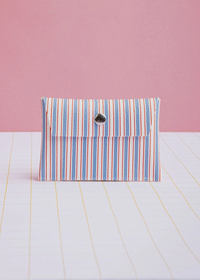 Blue Stripes Wallet
