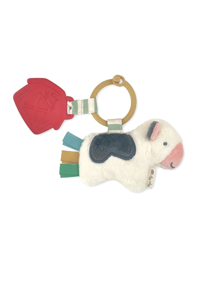Itzy Pal™ Plush + Teether - Cow