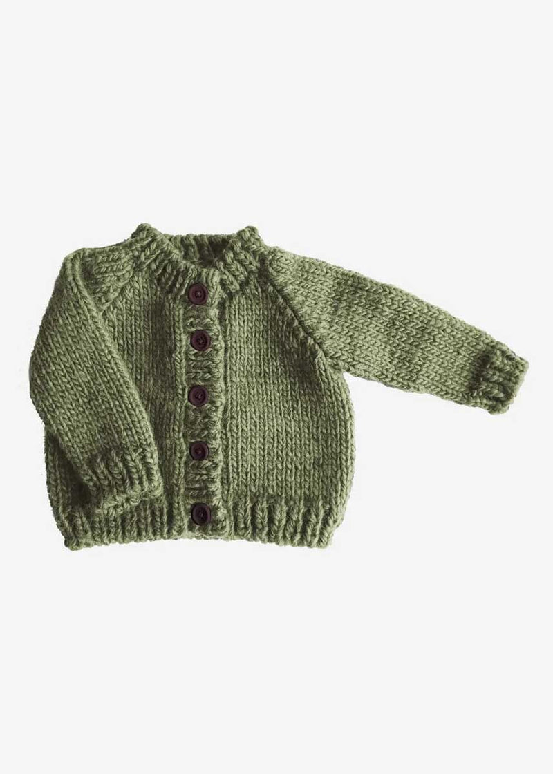 Classic Cardigan - Olive