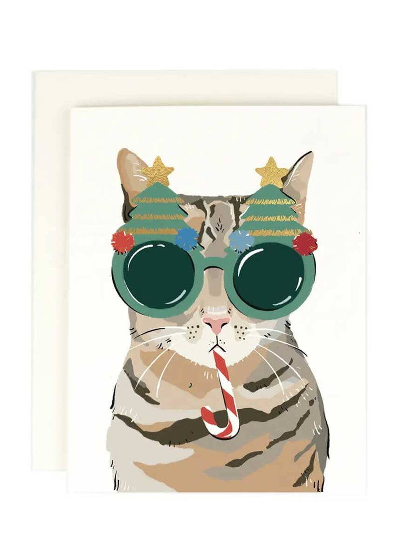 Merry Cat Card