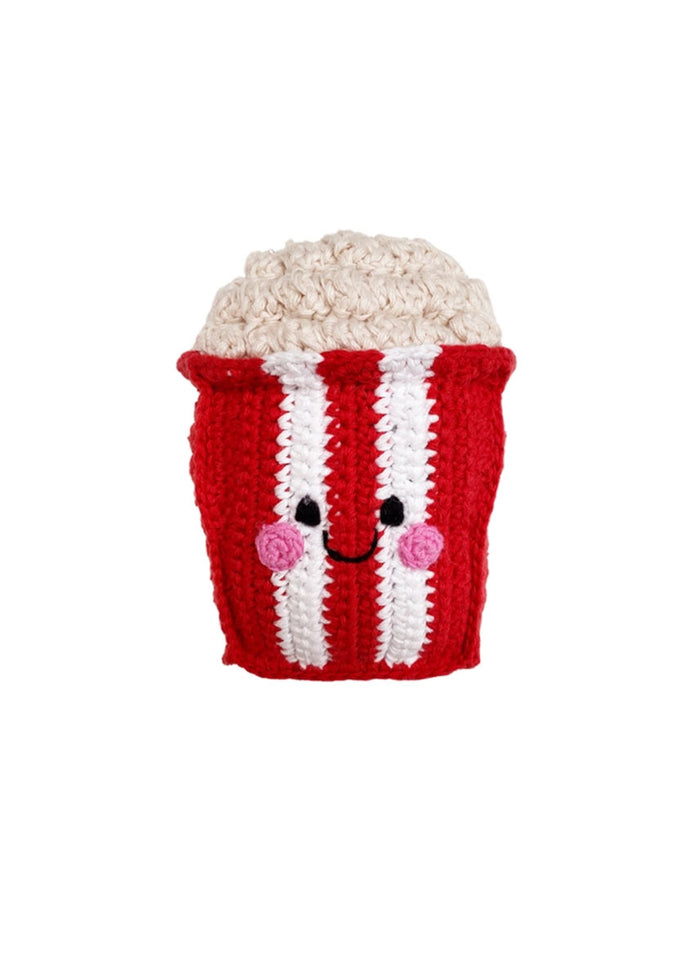 Plush Popcorn Rattle