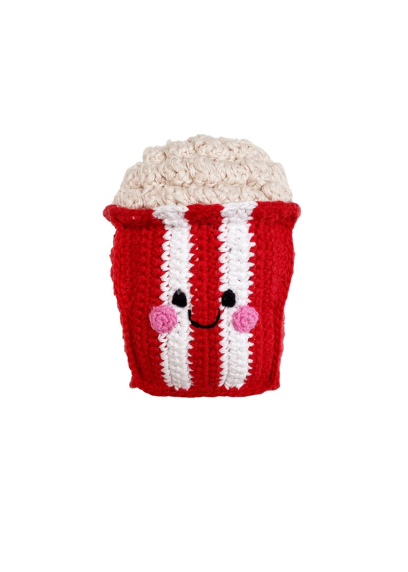 Plush Popcorn Rattle