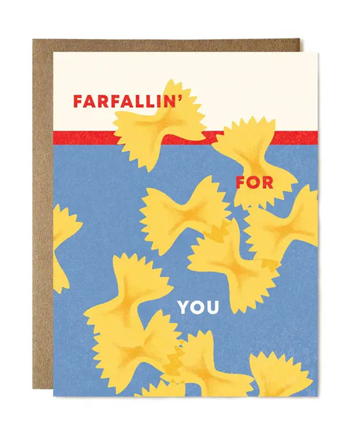 Farfallin' For You Love Card