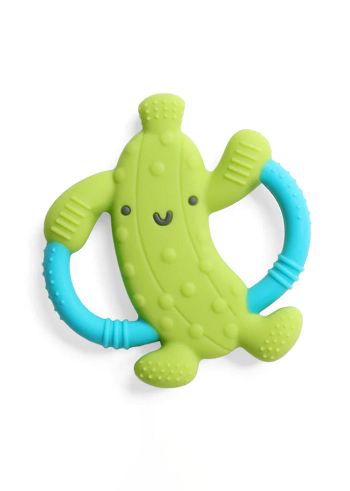 Chew Crew™ Silicone Handle Teether - Pickle