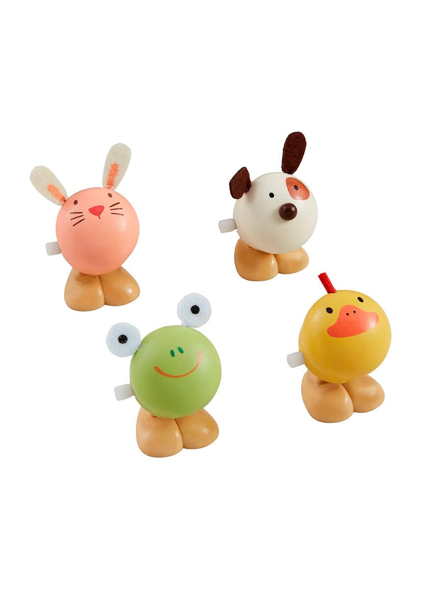 Wooden Wind Up Animals