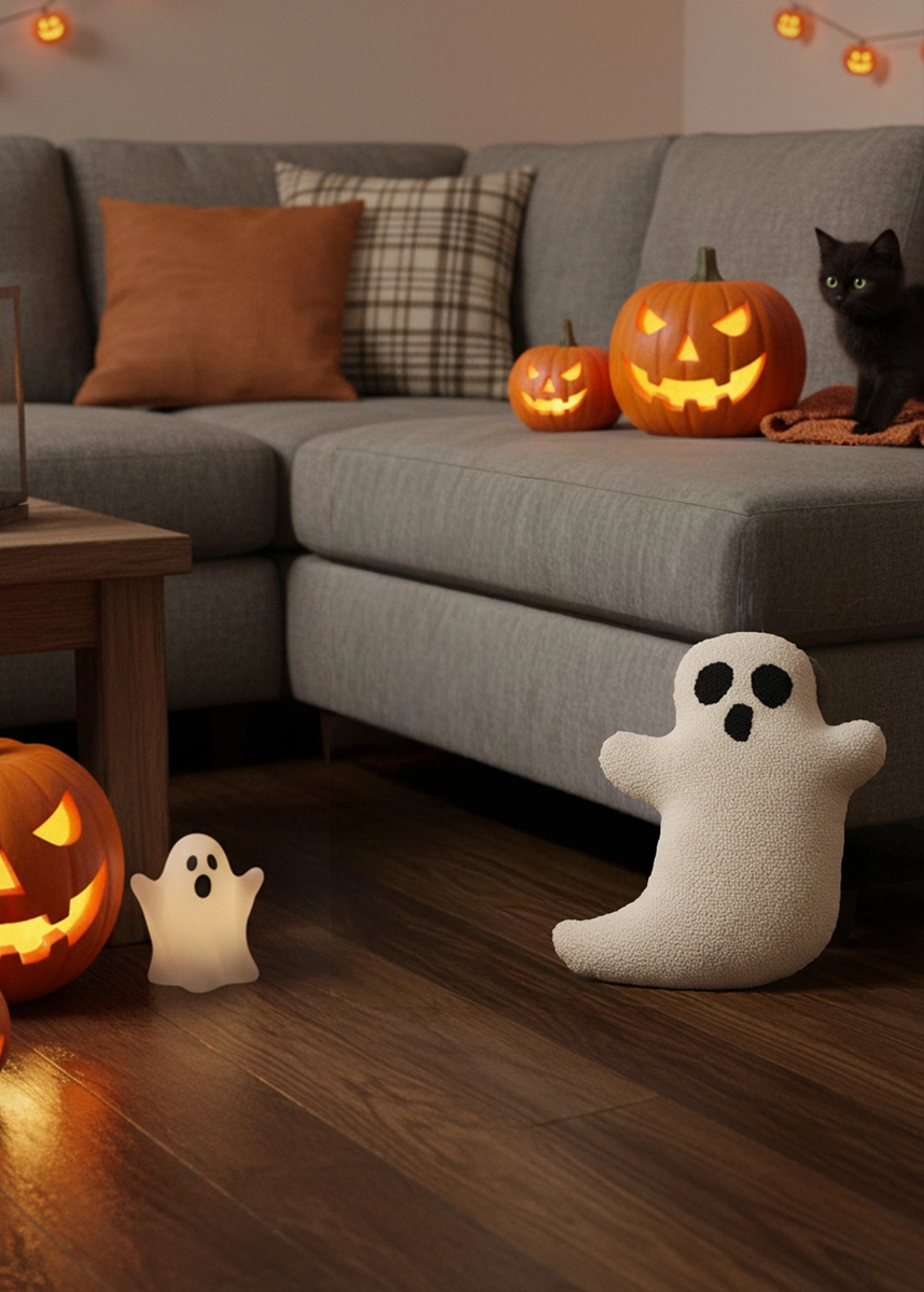 Ghost Hook Pillow