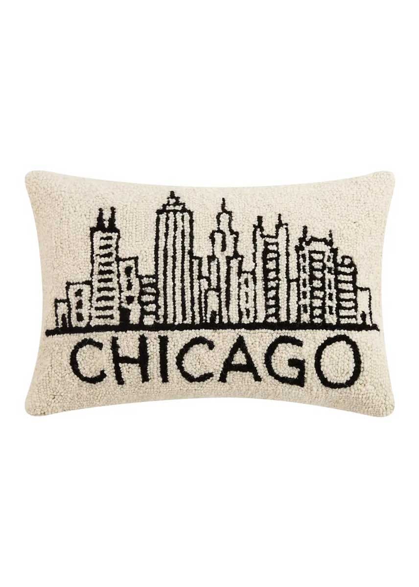 Chicago Hook Rug Chicago Hook Pillow – Alice & Wonder