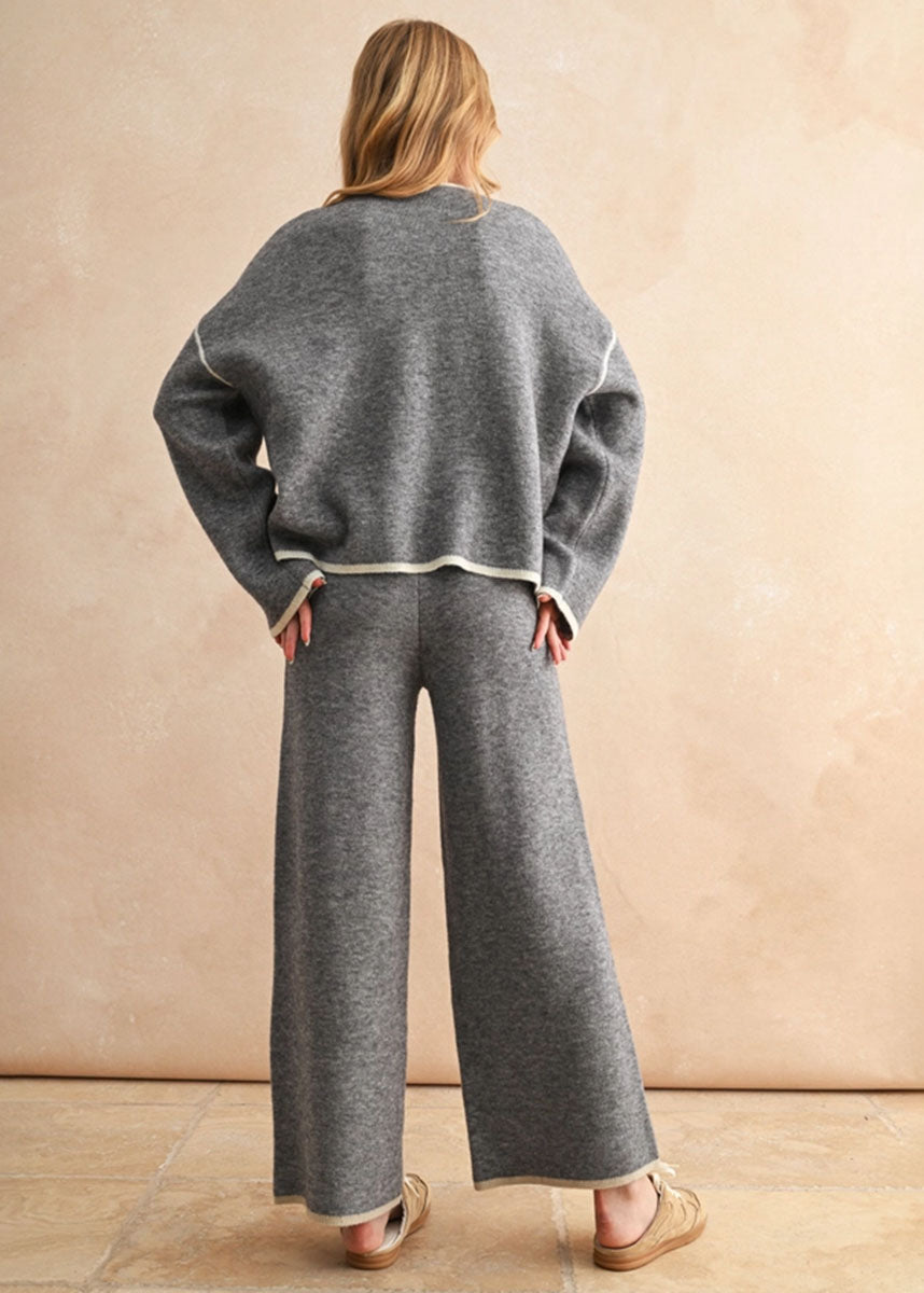Calista Sweater - Heather Grey