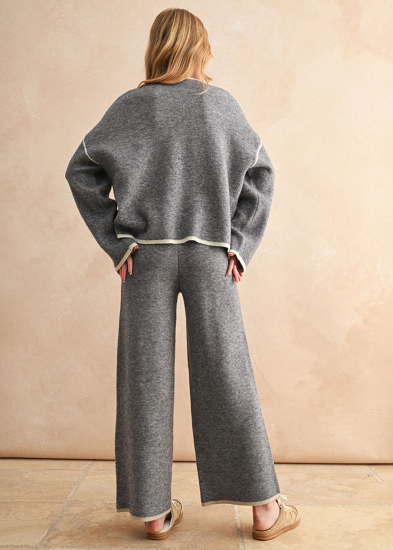 Calista Sweater - Heather Grey