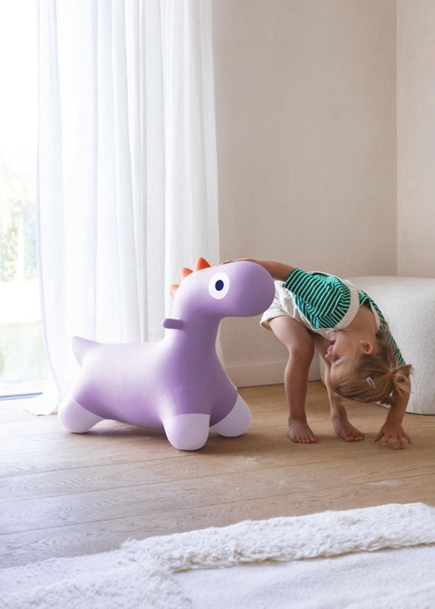 Hoppi Dino Bouncer - Lavender
