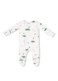 2-Way Zipper Footie - All Fore Golf