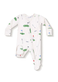 2-Way Zipper Footie - All Fore Golf