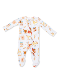 2-Way Zipper Footie - Spread The Love