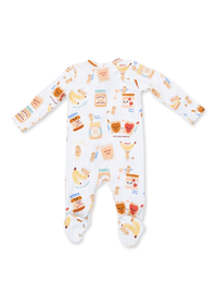 2-Way Zipper Footie - Spread The Love
