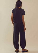 Freya Sweater Set - Black Charcoal Combo