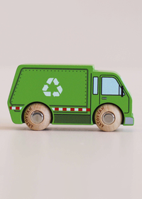 Rudy Wooden Recycling Truck