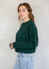 Piper Cardigan - Forest Green