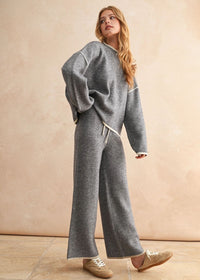 Calista Sweater - Heather Grey