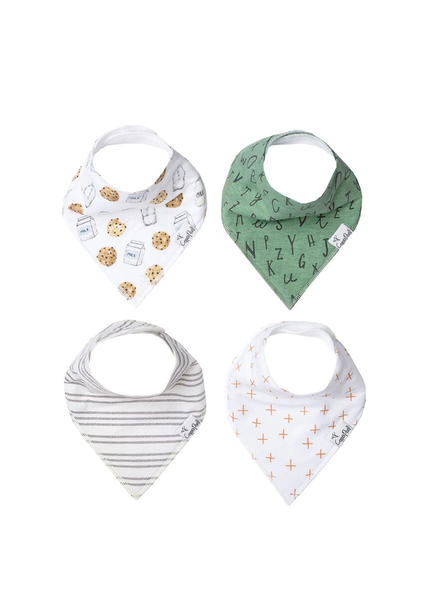 Chip Bandana Bib Set - 4-Pack