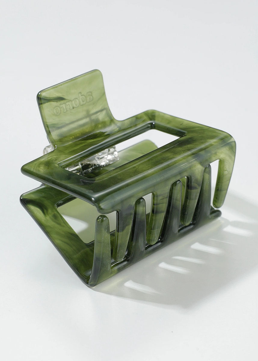 Jade Green Claw Clips