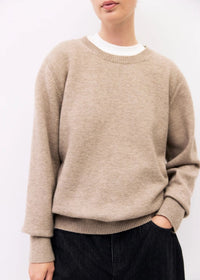 The Conrad Sweater - Taupe