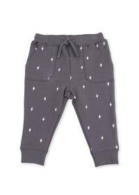 French Terry Jogger - Lightning Bolt