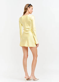 Palermo Mini Dress - Butter Yellow
