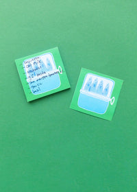 Tinned Fish Sticky Notes