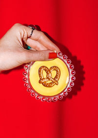 Pretzel Hobnail Trinket Dish