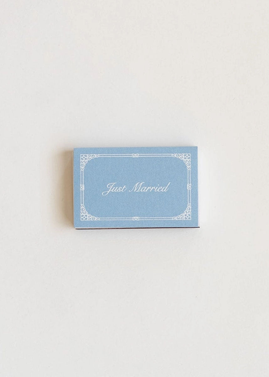 Just Married Matchbox