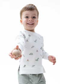 French Terry Sweatshirt - Dinos