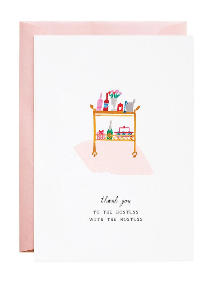 Thank You Hostess Card