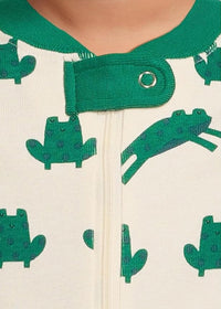 Baby 2-Way Zip Sleeper - Ribbit Ribbit