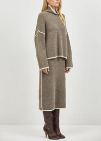 Brienne Sweater - Mocha