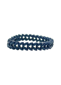 Waving Wheat Bracelet - Navy