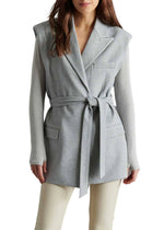 Viviana Wrap Vest - Light Grey