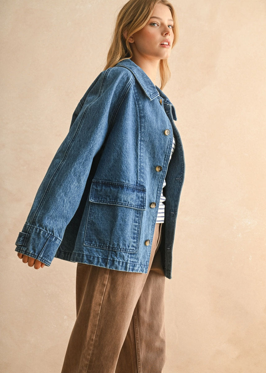 Lucie Casual Denim Jacket