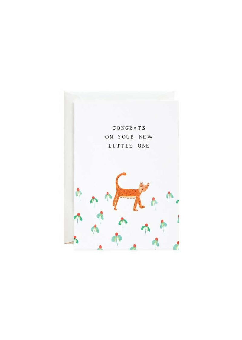 Little Cheetah Petite Card