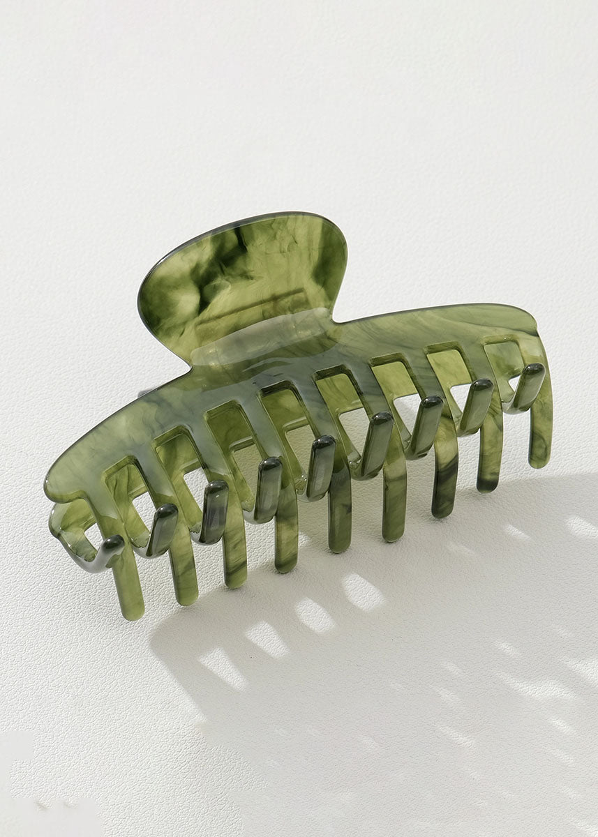 Jade Green Large Claw Clips