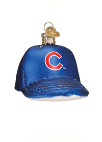 Cubs Baseball Cap Ornament