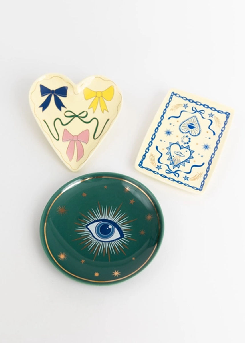 Indigo Icons Trinket Dish