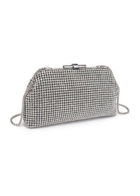 Delfina Evening Bag - Silver