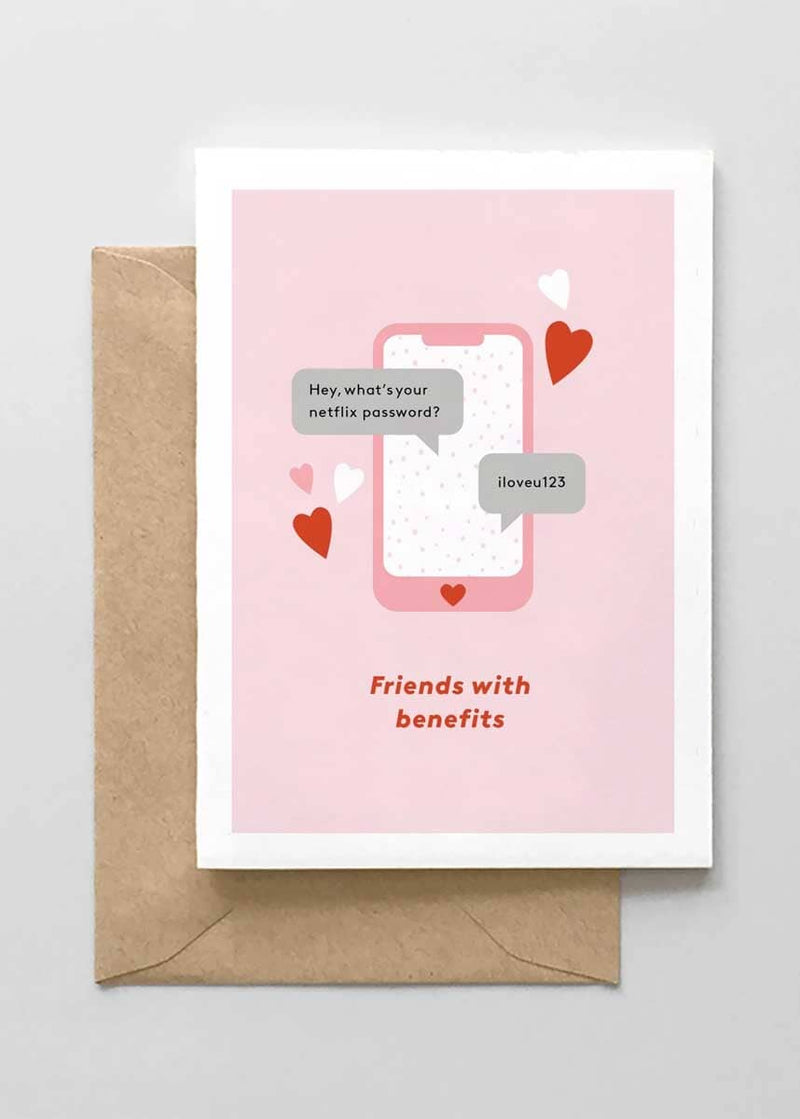 Friends With "Benefits" Card