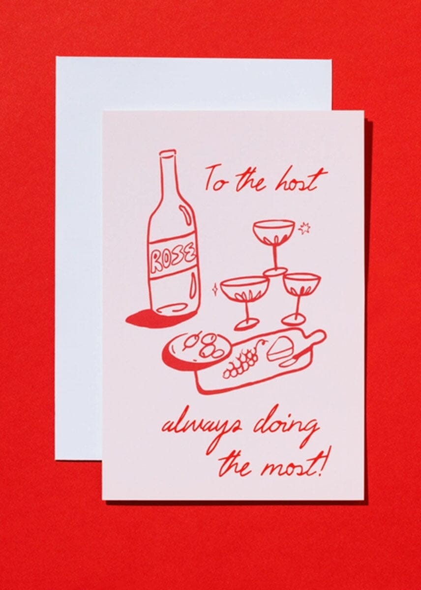 Host Doing The Most Card