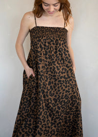 Marty Maxi Dress - Leopard